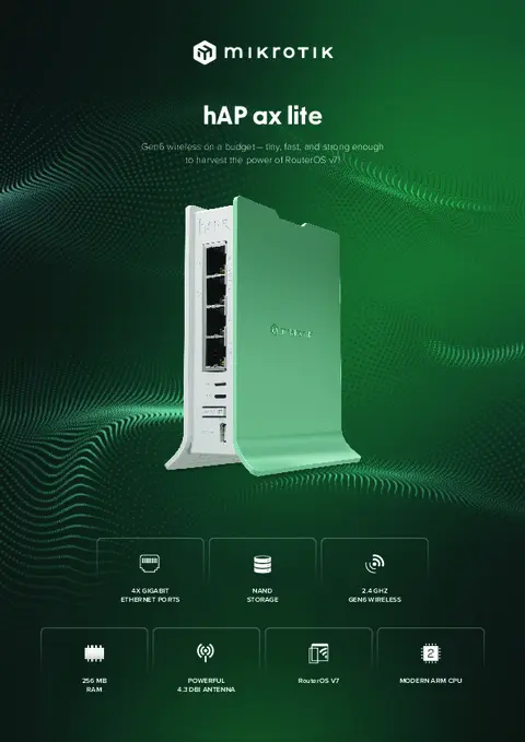 روتر hap ax lite