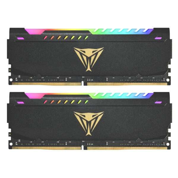 رم Patriot Viper Steel RGB DDR4 32GB Dual 3200MHz CL16