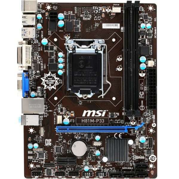 مادربرد ام اس آی MSI H81M-P33