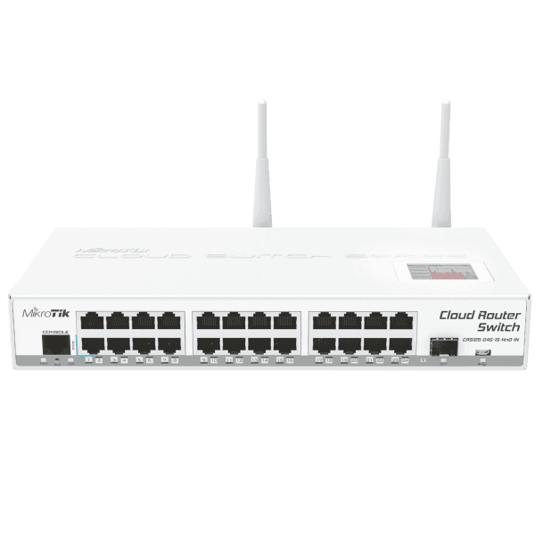 روتر سوئیچ 24 پورت میکروتیک CRS125-24G-1S-2HnD-IN