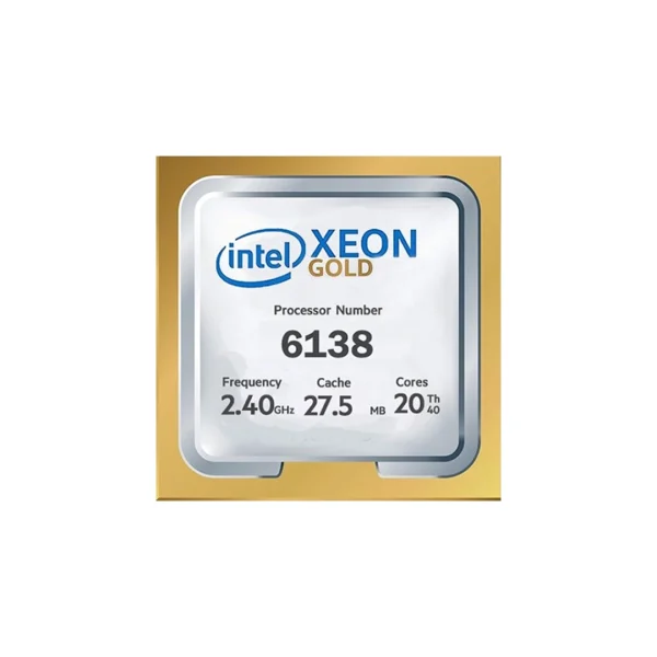 سی پی یو سرور Intel Xeon Gold 6138