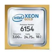 سی پی یو پردازنده سرور Intel Xeon Gold 6154 Processor