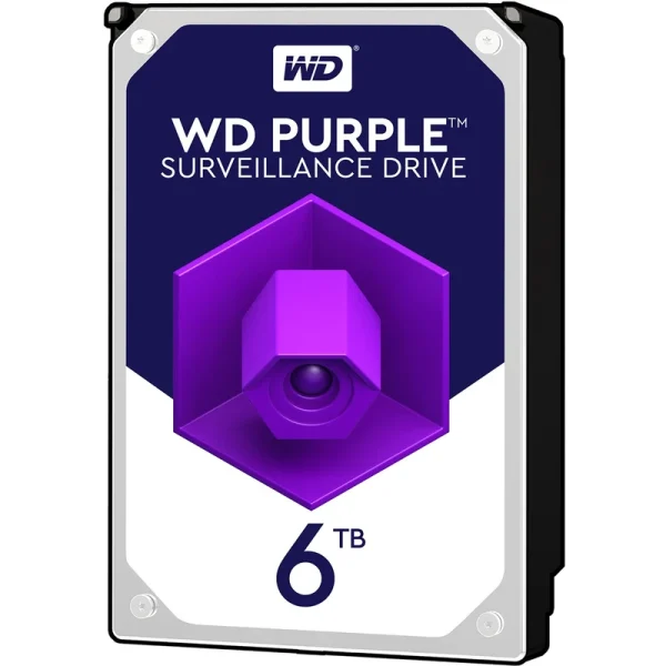 هارد اینترنال وسترن دیجیتال با ظرفیت 6 ترابایت بنفش Purple – WD60PURZ